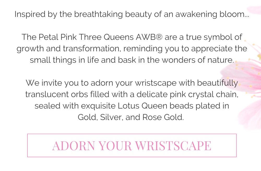 3 Queens All Weather Bangle Set of 3 - Petal Pink